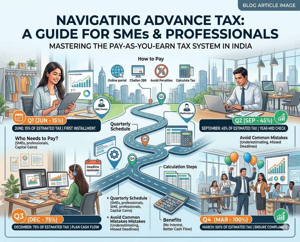Navigating Advance Tax: A Guide For SMEs And Professionals